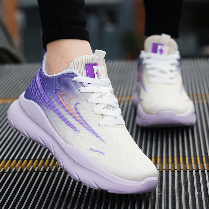 Damen Leichte und flexible Laufsneaker mit atmungsaktiver Obermaterialstruktur EB