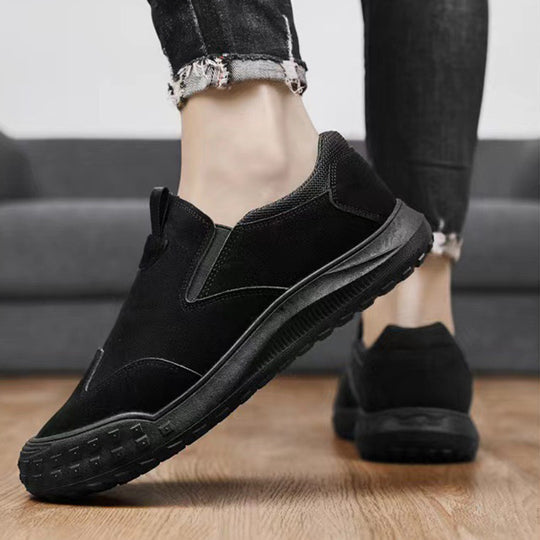 Damen Bequeme Slip-On Halbschuhe mit rutschfester Sohle und atmungsaktiver Innenausstattung EB