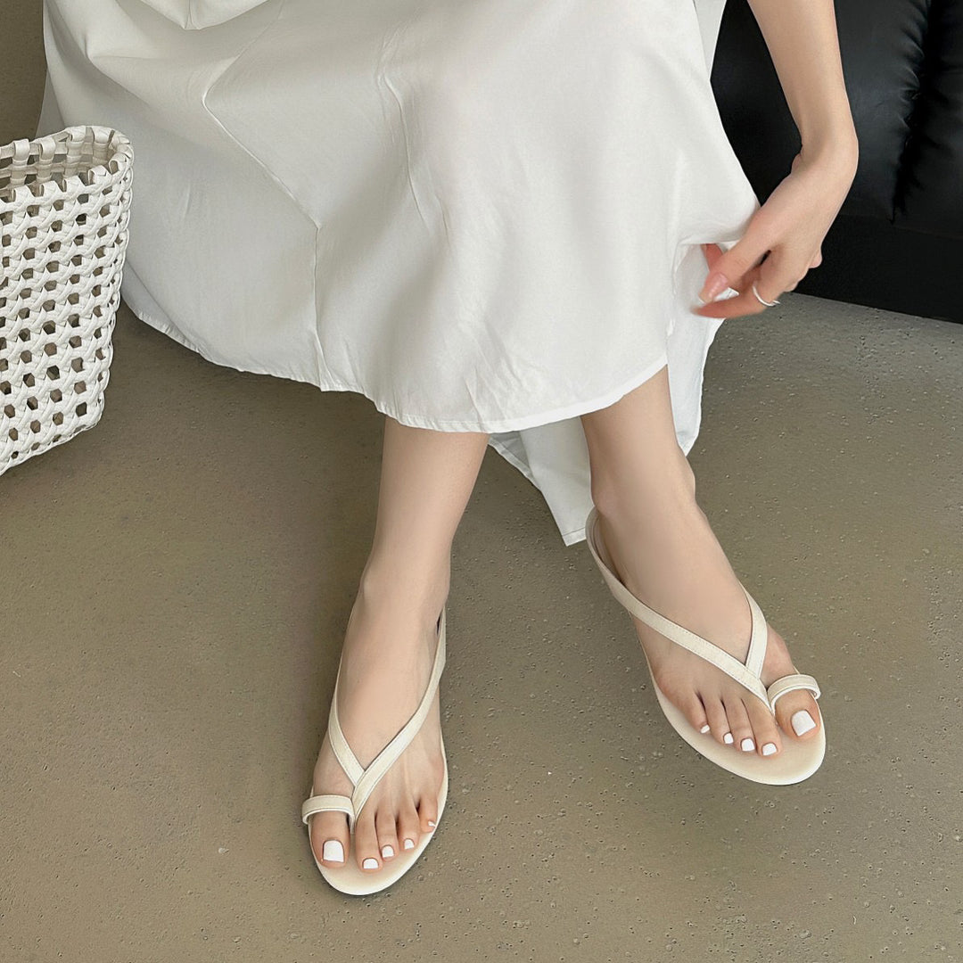 Damen Zehentrenner Sandalen EB