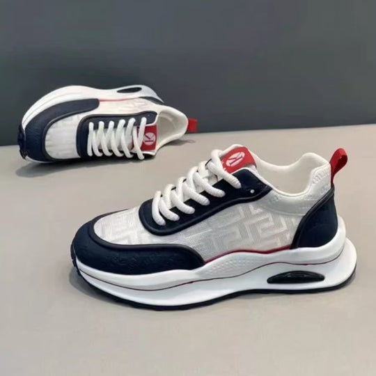 Damen Freizeitsneaker mit atmungsaktiver Oberflächenstruktur und dämpfender Sohle EB