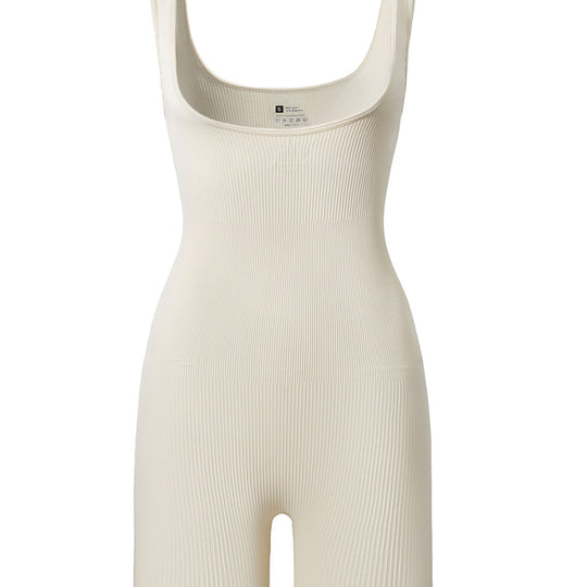 Damen figurbetontes Onesie mit breiten Trägern EB