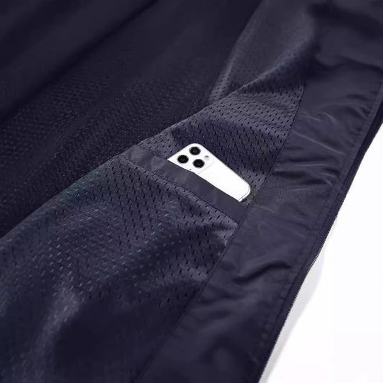 Herren Angler- und Reiseweste mit perforiertem Innenfutter, verdeckten Reißverschlusstaschen und verstellbarem Saum EB