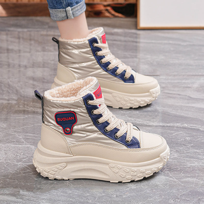 Damen Stiefeletten mit kuscheligem Innenfutter EB