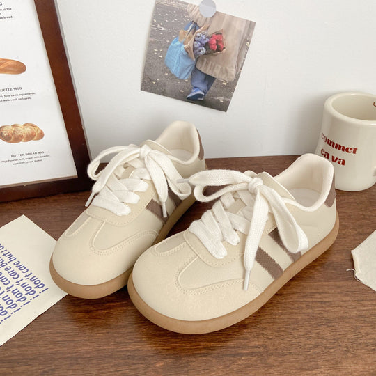 Damen Sportliche Sneakers mit weichem Obermaterial und rutschfester Sohle EB