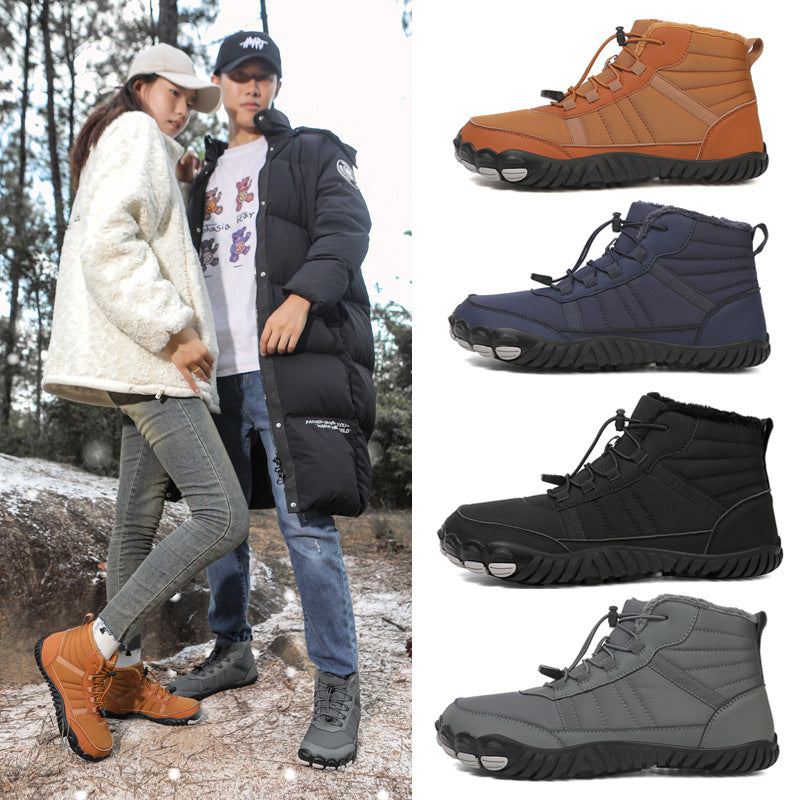 Damen Thermo Winterstiefel mit rutschfester Sohle und warmem Innenfutter EB