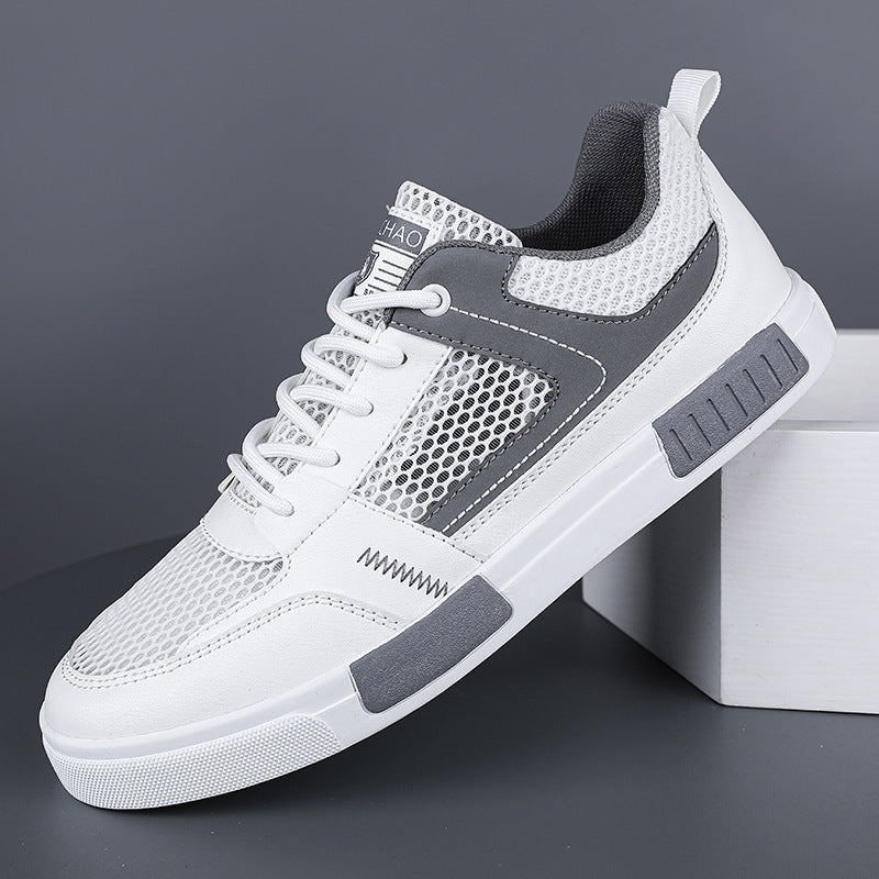 Damen Atmungsaktive Sportsneaker mit elastischem Mesh-Obermaterial und stoßdämpfender Sohle EB