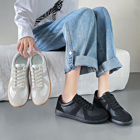 Damen Sportliche Sneaker mit stylishem Obermaterial und rutschfester Sohle EB