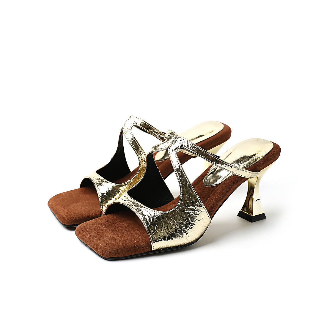 Damen elegante High-Heel Sandalen EB