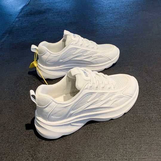 Damen Sportliche Performance Sneakers mit atmungsaktiver Mesh-Struktur und rutschfester Sohle EB