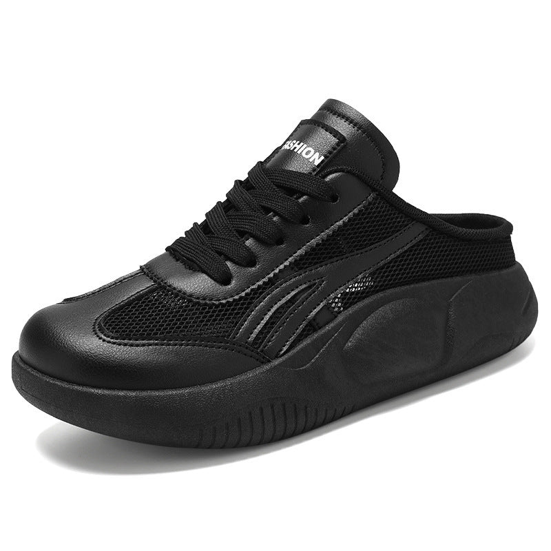 Damen Sportliche Slip-On Sneakers mit luftiger Mesh-Oberfläche und dämpfender Sohle EB