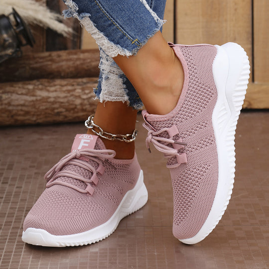 Damen atmungsaktive Sneaker in modischem Design EB