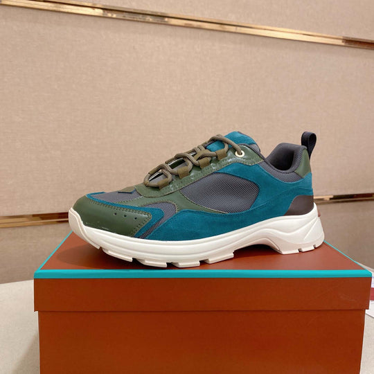 Damen sportive Freizeitsneakers mit atmungsaktiver Oberflächenstruktur und dämpfender Sohle EB