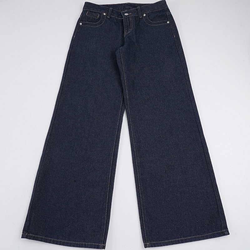 Damen Weite Jeans im lässigen Schnitt EB