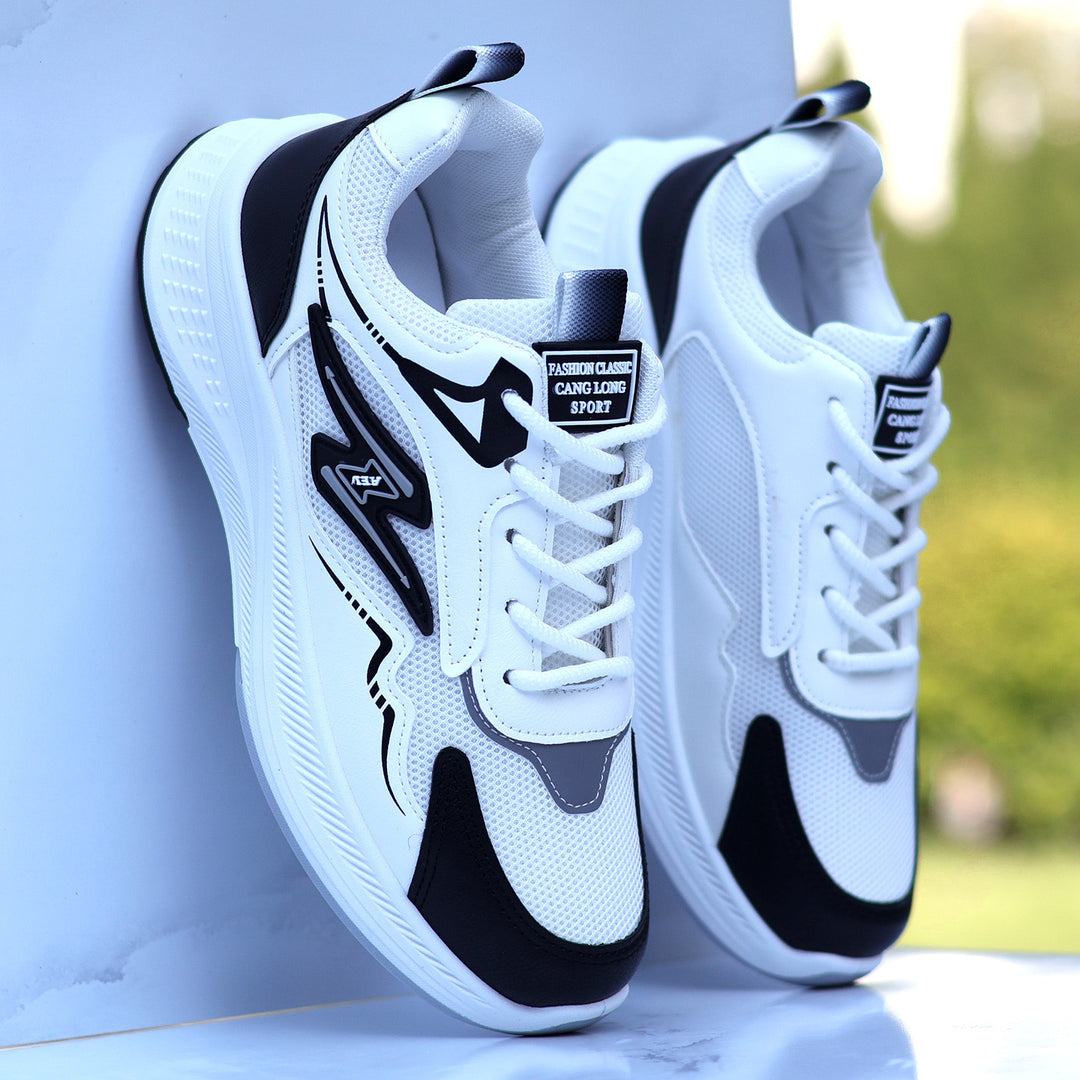Damen Sportliche Sneakers mit rutschfester Sohle und atmungsaktivem Obermaterial EB