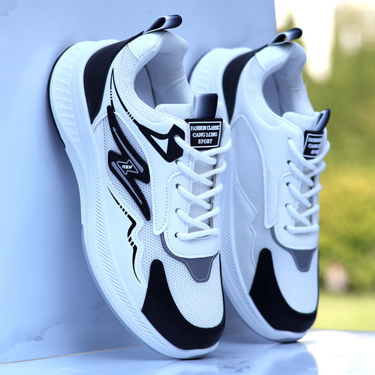 Damen Sportliche Sneakers mit rutschfester Sohle und atmungsaktivem Obermaterial EB