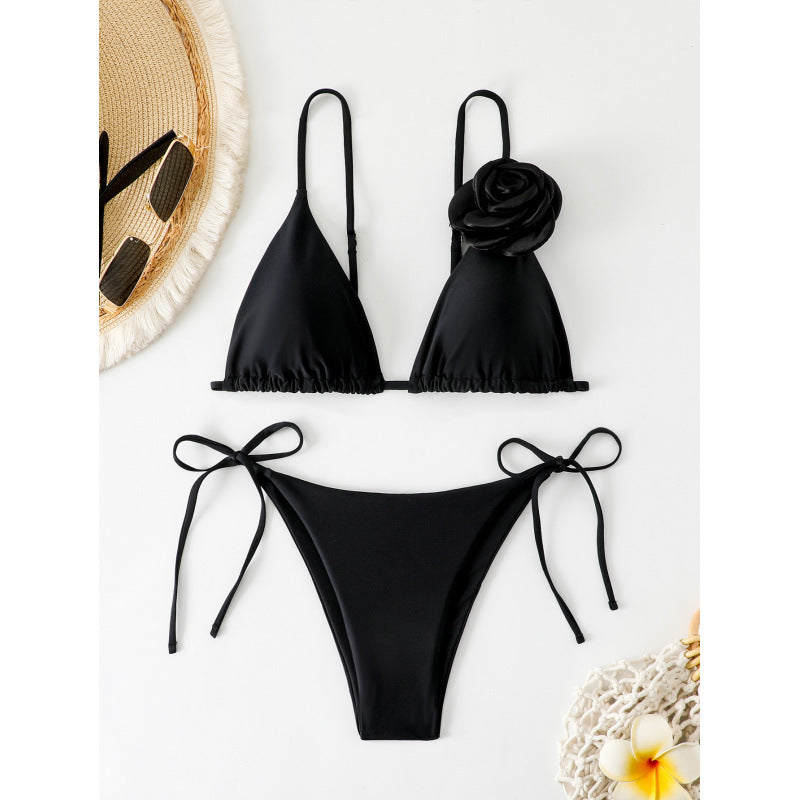 Damen Blumen-Bikini Set EB