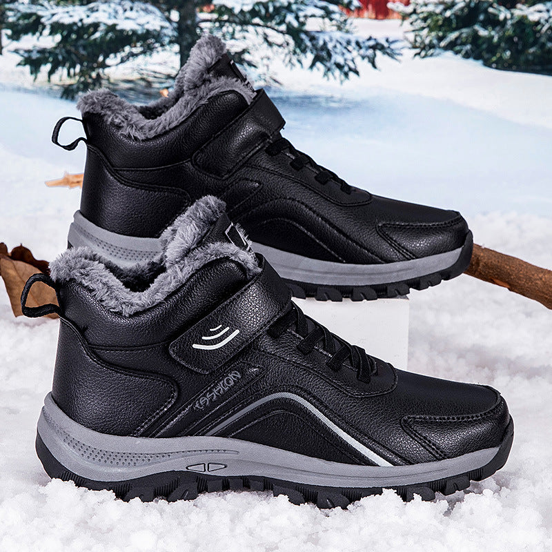 Damen warme Winterboots mit isolierender Fütterung und rutschfester Sohle EB