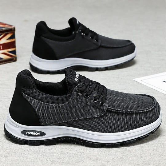 Herren nan robuster Freizeit-Outdoor-Sneaker mit verstärkter Zehenkappe, profilierter Gummilaufsohle und stoßdämpfender EVA-Zwischensohle EB