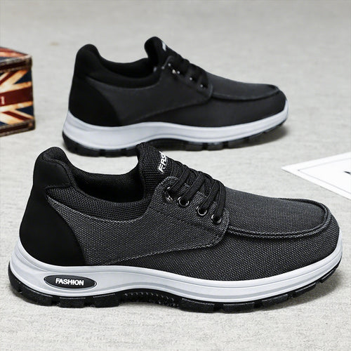 Herren nan robuster Freizeit-Outdoor-Sneaker mit verstärkter Zehenkappe, profilierter Gummilaufsohle und stoßdämpfender EVA-Zwischensohle EB