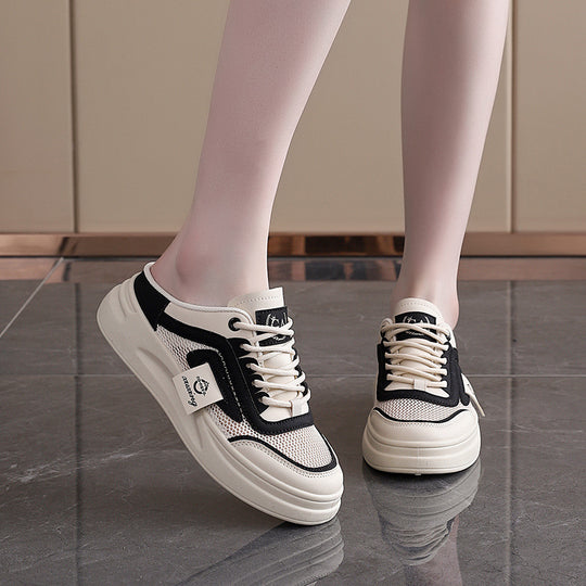 Damen Sneaker mit atmungsaktivem Mesh-Obermaterial und modischem Design EB