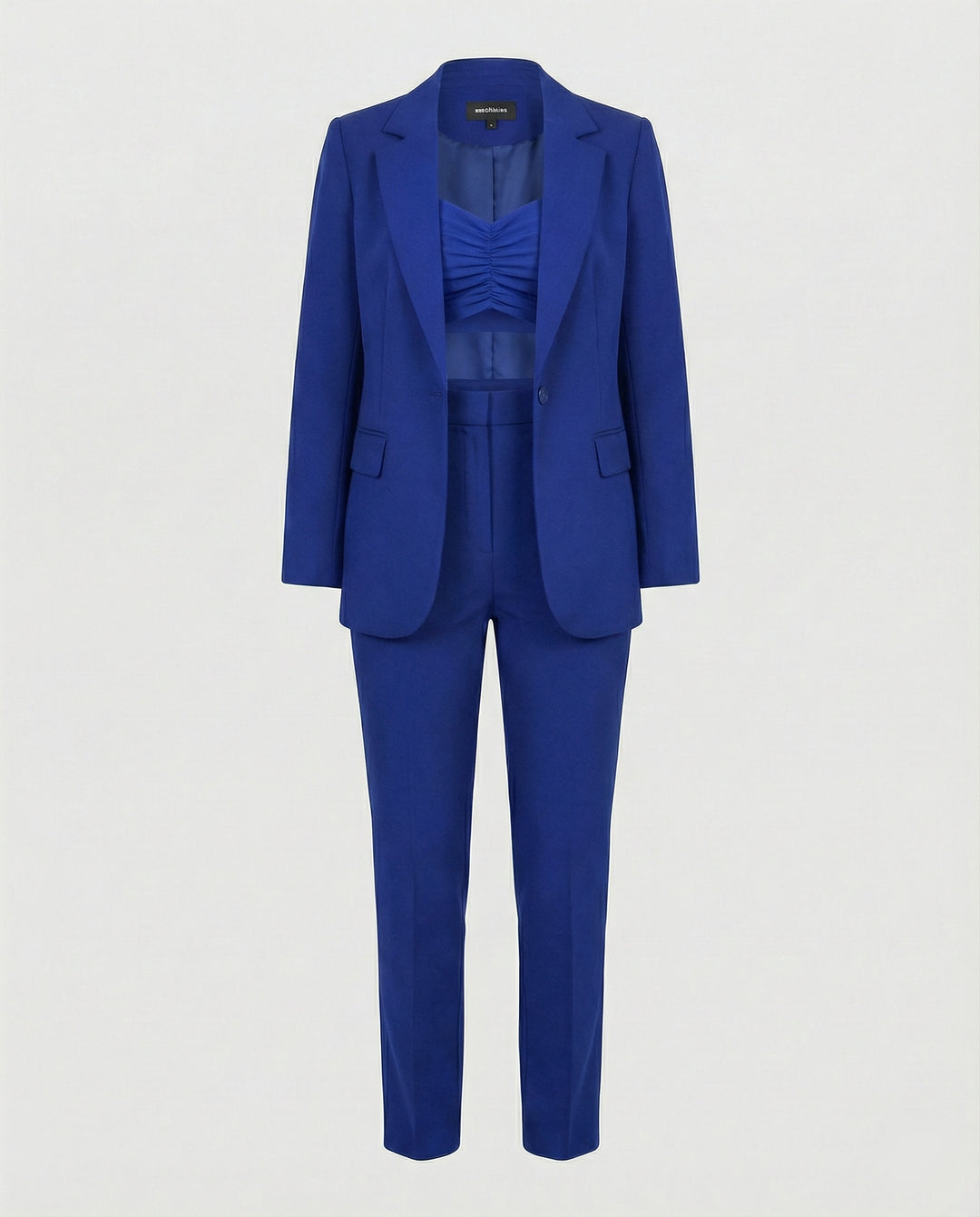 EB Stylisches 3-teiliges Set (Blazer, Oberteil, Hose)