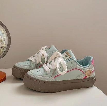 Damen Modische Sneakers mit atmungsaktiver Obermaterialstruktur und bequemem Dämpfungssystem EB