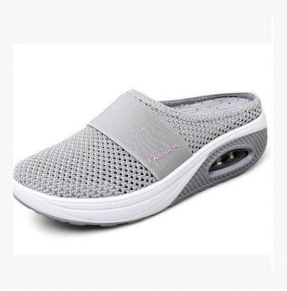 Damen Bequeme Clogs mit atmungsaktiver Mesh-Oberfläche EB