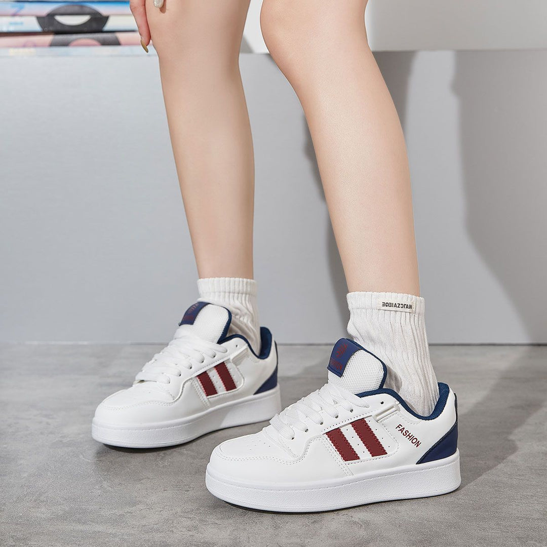Damen Freizeitsneaker mit sportlicher Silhouette und atmungsaktiver Oberflächenstruktur EB