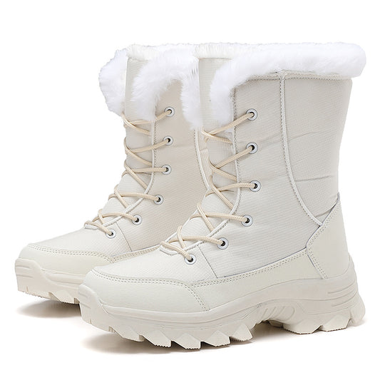 Damen Winterstiefel mit isolierendem Innenfutter und rutschfester Profilsohle EB