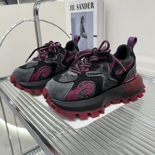 Damen sportliche Trekking Sneakers EB