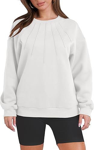 Damen Sweatshirt mit strukturiertem Design und weichem Innenfutter EB