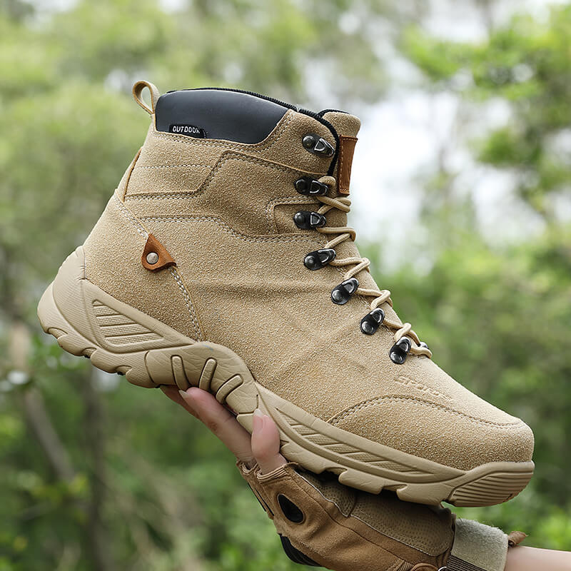 Herren Wetterschutz Stiefel mit verstärktem Knöchelschutz und rutschfester Sohle EB