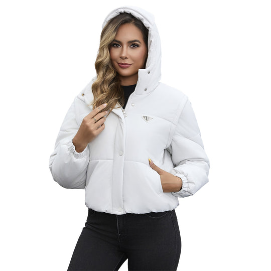 Damen wandelbare Steppjacke EB