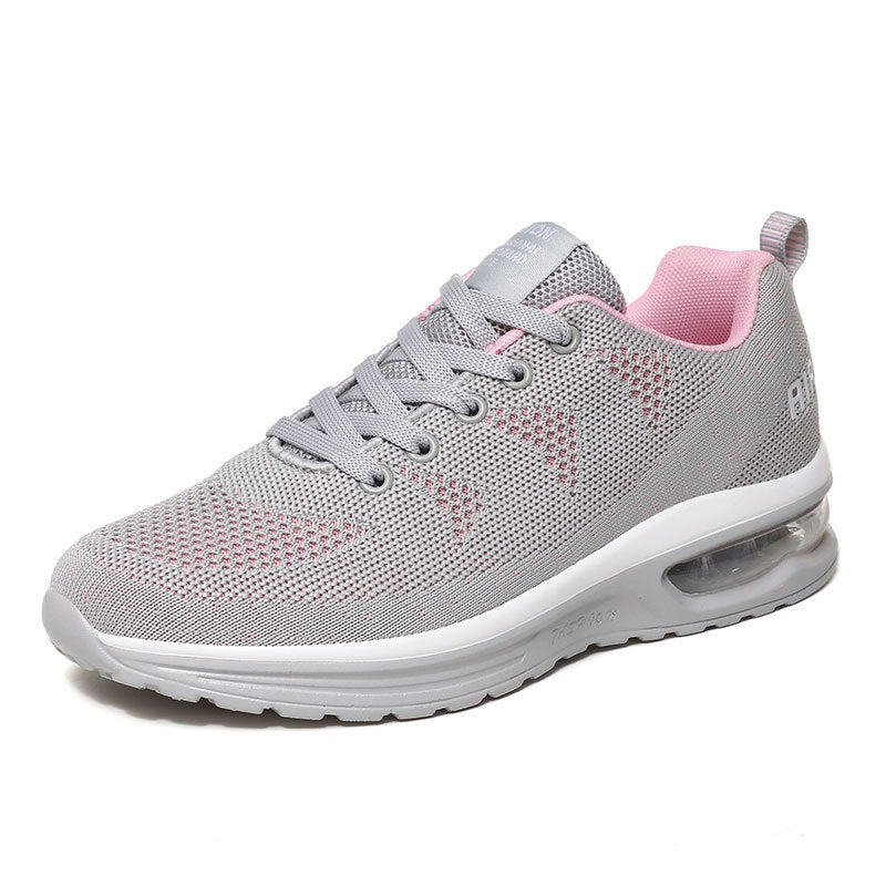 Damen Luftige Freizeitsneaker mit atmungsaktivem Mesh-Obermaterial und dämpfender Sohle EB