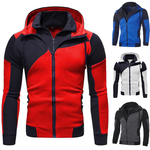 Herren funktionale Sportjacke mit hohem Kragen EB