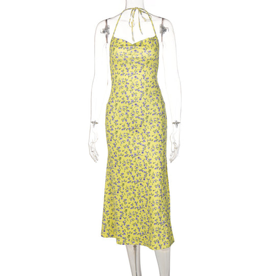Damen Maxikleid mit floralem Muster EB