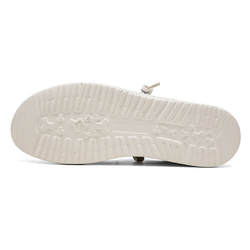 Damen Freizeit-Schuhe mit elastischem Schnürsystem und rutschfester Laufsohle EB