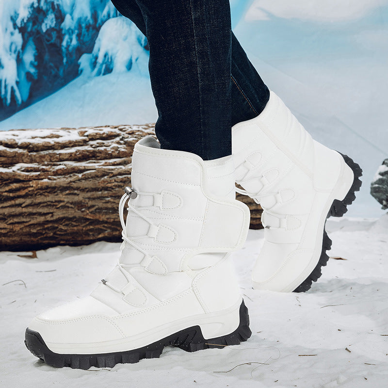 Damen Winterstiefel mit isolierendem Futter und rutschfester Profilsohle EB