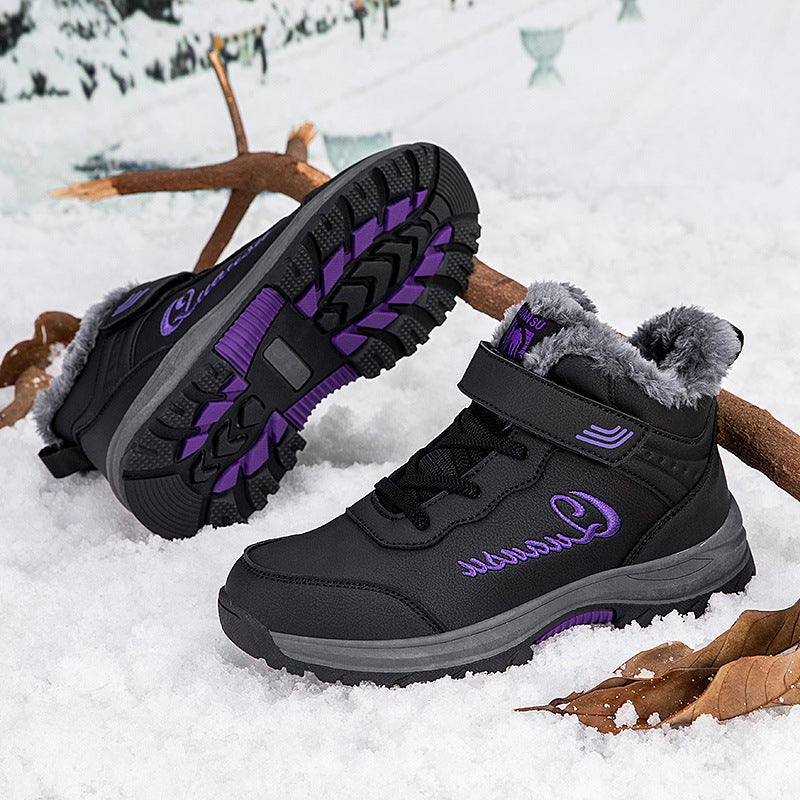 Damen Winterstiefel mit isolierendem Warmfutter und rutschfester Profilsohle EB