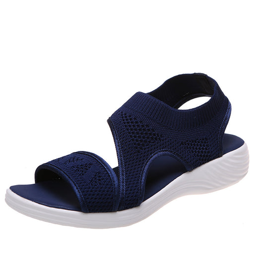 Damen Komfortable und atmungsaktive Riemen-Sandalen EB