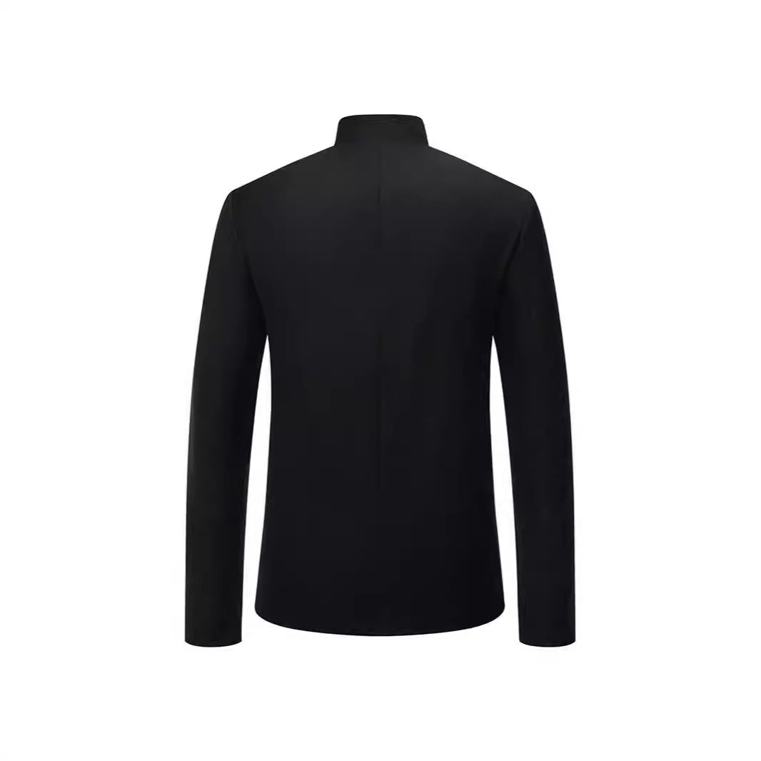 Herren Eleganter Blazer mit kunstvollen Stickereien EB