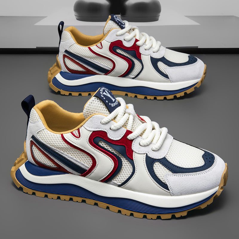 Damen Sportliche Sneakers mit atmungsaktivem Obermaterial und komfortabler Dämpfung EB