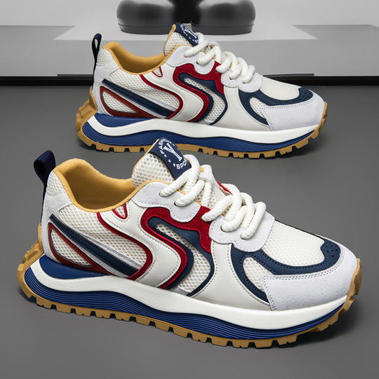 Damen Sportliche Sneakers mit atmungsaktivem Obermaterial und komfortabler Dämpfung EB