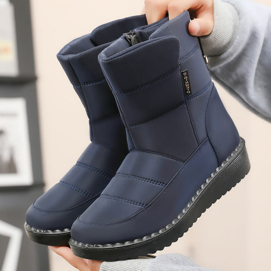 Damen Winterboots mit warmem Futter und rutschfester Sohle EB