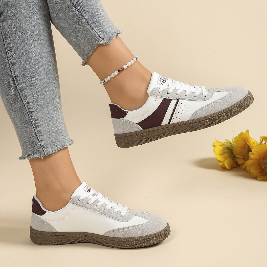Damen Freizeit-Sneaker mit rutschfestem Fußbett und atmungsaktivem Obermaterial EB