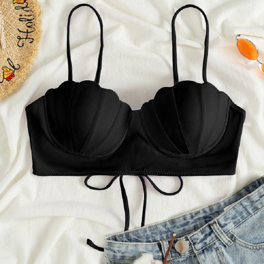 Damen Bikini-Oberteil mit elegantem Muschel-Design EB