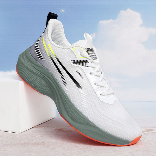 Damen Sportliche Performance-Sneaker mit atmungsaktiver Mesh-Oberfläche und stoßdämpfender Sohle EB