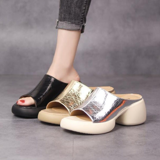 Damen Komfortable Glamour Sandalen EB