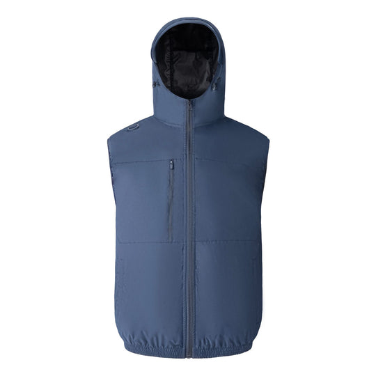 Herren nan technische Outdoorweste mit Kapuze und Visor R&B