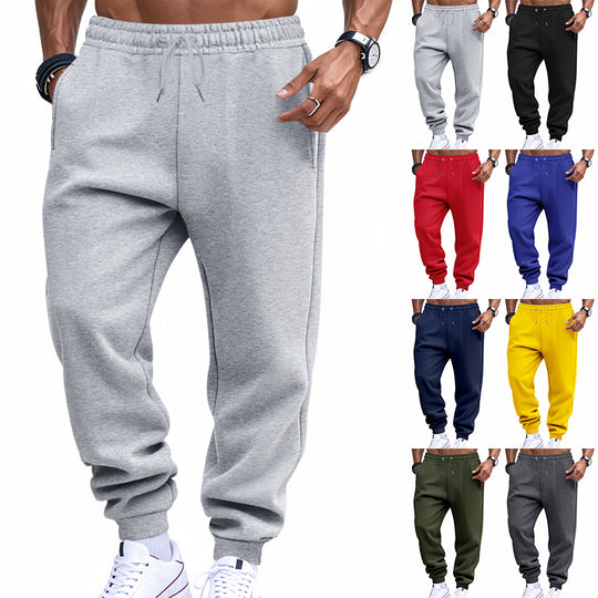 Herren bequeme Jogginghose mit elastischem Bund und praktischen Seitentaschen EB